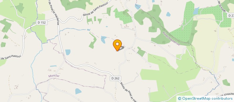 localisation de l'entreprise MADAME JESSICA KEMP  PINEL-HAUTERIVE