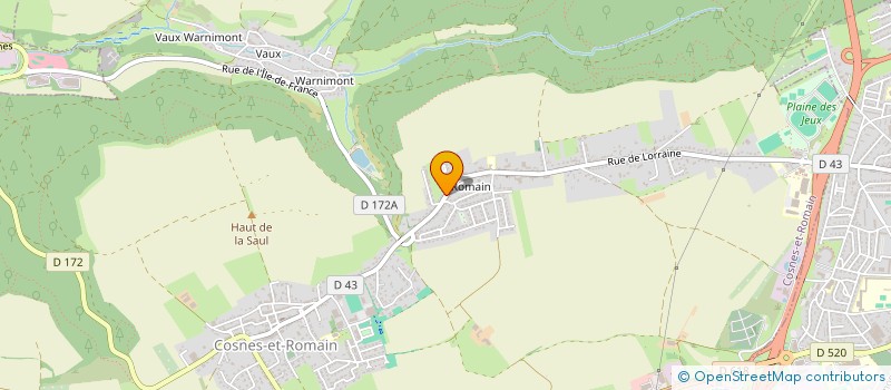 localisation de l'entreprise MADAME JESSICA KERRON à LONGWY