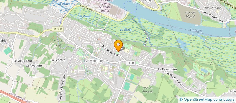 localisation de l'entreprise MADAME JESSICA KLEIN  LA MONTAGNE