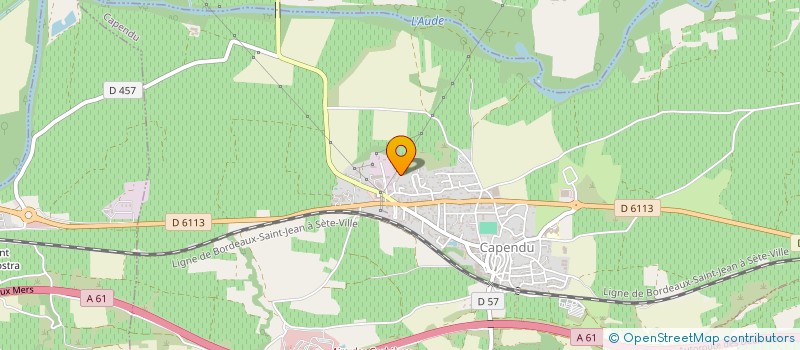 localisation de l'entreprise MADAME JESSICA KLEIN  CAPENDU