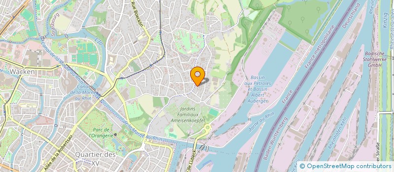 localisation de l'entreprise MADAME JESSICA KOEHLER  STRASBOURG