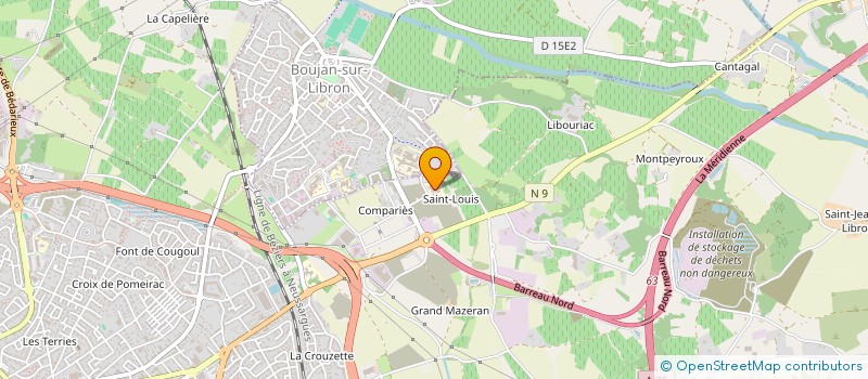 localisation de l'entreprise MADAME JESSICA LABOUR à BEZIERS
