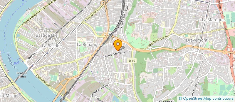 localisation de l'entreprise MADAME JESSICA LARRIEU-RIVES  TARNOS