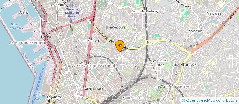 localisation de l'entreprise MADAME JESSICA LE BORGNE à MARSEILLE