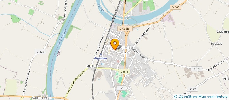 localisation de l'entreprise MADAME JESSICA LE HUI  AIGUILLON