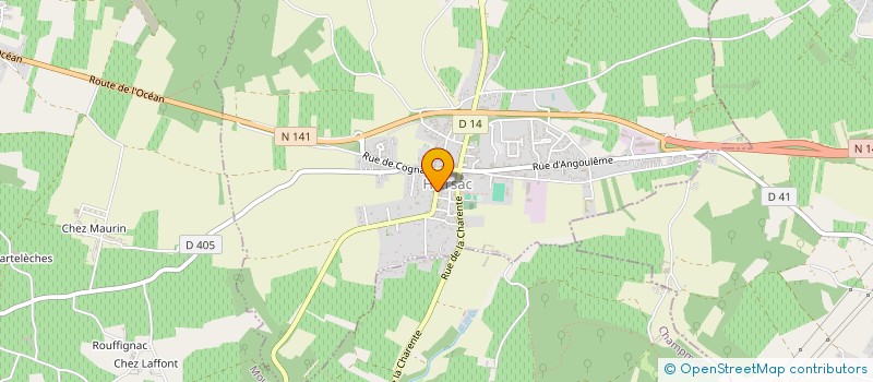 localisation de l'entreprise MADAME JESSICA LE PERSON  HIERSAC