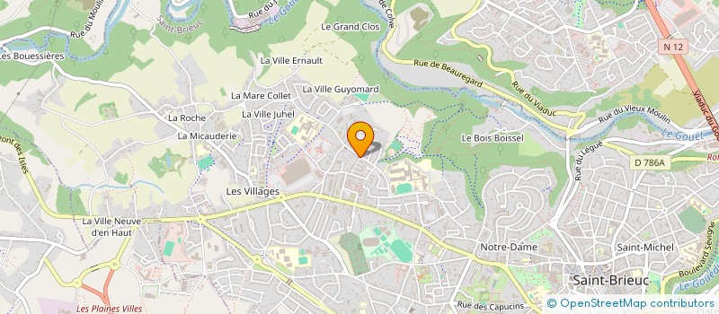 localisation de l'entreprise MADAME JESSICA LE QUERE à SAINT-BRIEUC