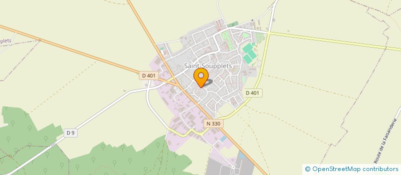 localisation de l'entreprise MADAME JESSICA LEBACQ  SAINT-SOUPPLETS