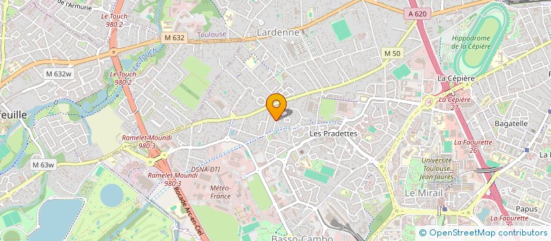localisation de l'entreprise MADAME JESSICA LEDUC à TOULOUSE
