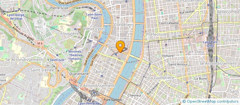 localisation de l'entreprise MADAME JESSICA LEFAURE  LYON