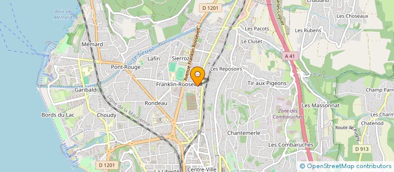 localisation de l'entreprise MADAME JESSICA LEFEBVRE à AIX-LES-BAINS