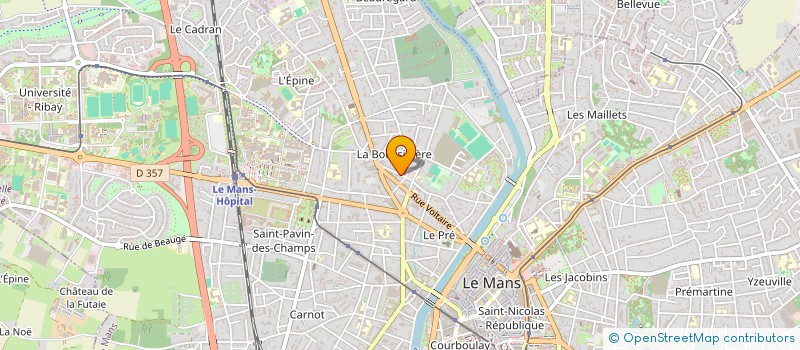 localisation de l'entreprise MADAME JESSICA LEGAY  LE MANS