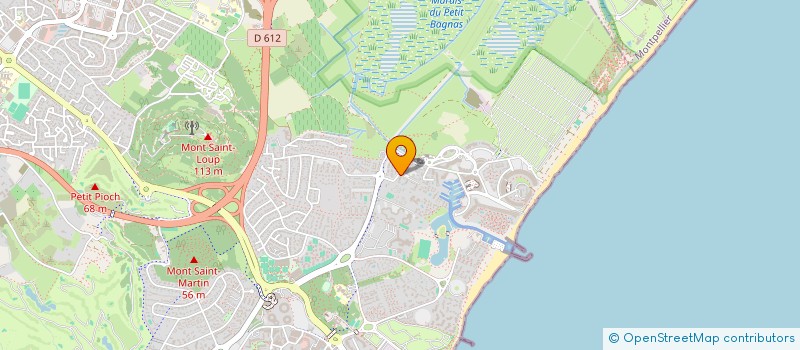 localisation de l'entreprise MADAME JESSICA LEGER  AGDE