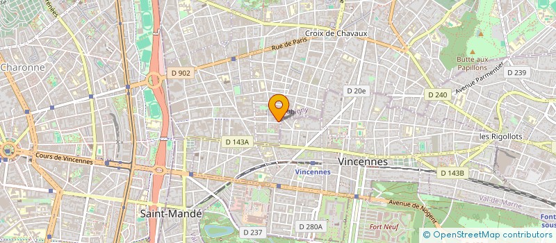 localisation de l'entreprise MADAME JESSICA LEGITIMUS à MONTREUIL
