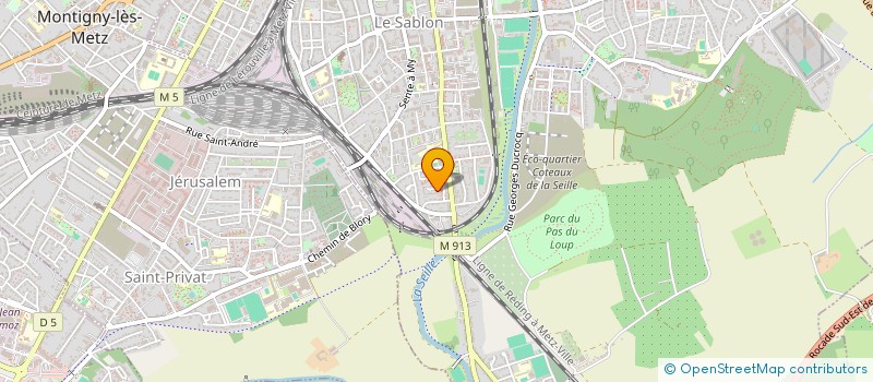 localisation de l'entreprise MADAME JESSICA LEIJA  METZ