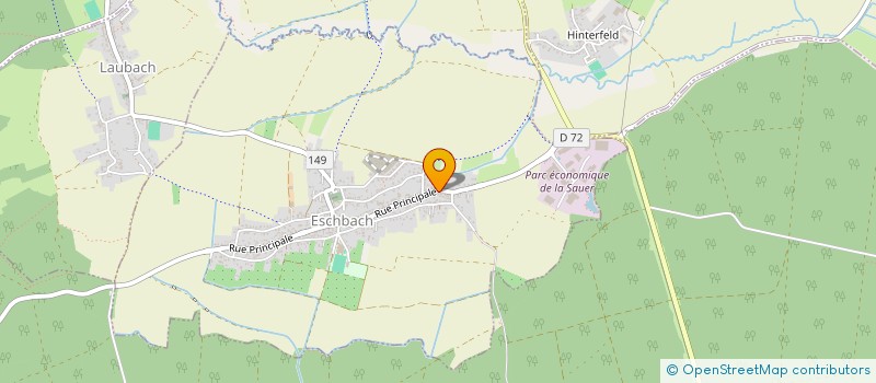 localisation de l'entreprise MADAME JESSICA LEININGER  GRSDORF