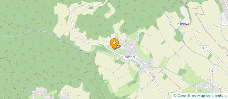 localisation de l'entreprise MADAME JESSICA LEMAIRE  GRANDRU