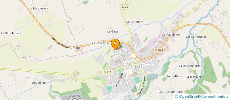localisation de l'entreprise MADAME JESSICA LEPINAY à TINCHEBRAY-BOCAGE