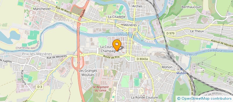 localisation de l'entreprise MADAME JESSICA LEROY à CHARLEVILLE MEZIERES