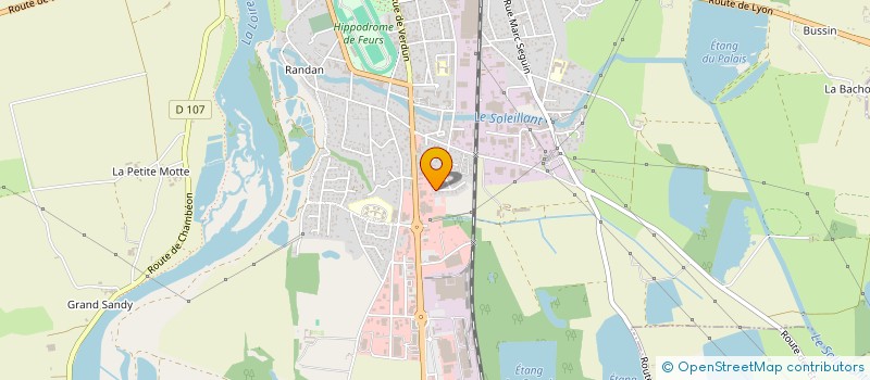 localisation de l'entreprise MADAME JESSICA LEUSIE  FEURS