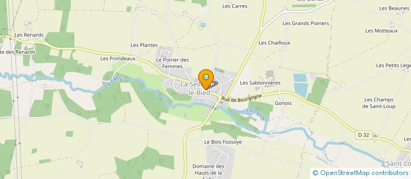 localisation de l'entreprise MADAME JESSICA LEVILLAIN à LA SELLE-SUR-LE-BIED