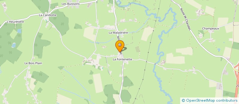 localisation de l'entreprise MADAME JESSICA LIEUDENOT  SAINT-VINCENT-BRAGNY