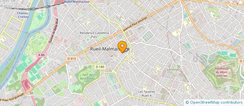 localisation de l'entreprise MADAME JESSICA LIU à RUEIL MALMAISON