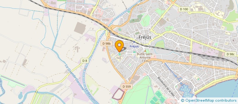 localisation de l'entreprise MADAME JESSICA LOPES DOS SANTOS à FREJUS