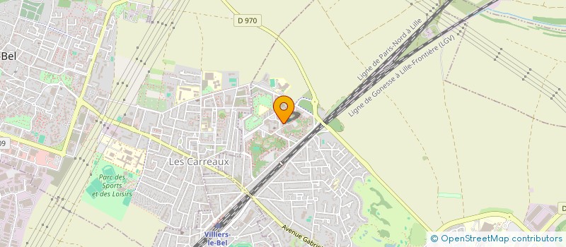 localisation de l'entreprise MADAME JESSICA LOWENSKI à GONESSE