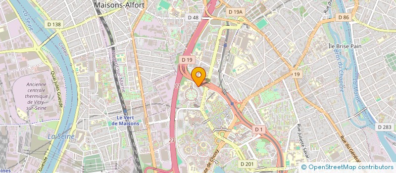 localisation de l'entreprise MADAME JESSICA LUBIN  CRETEIL