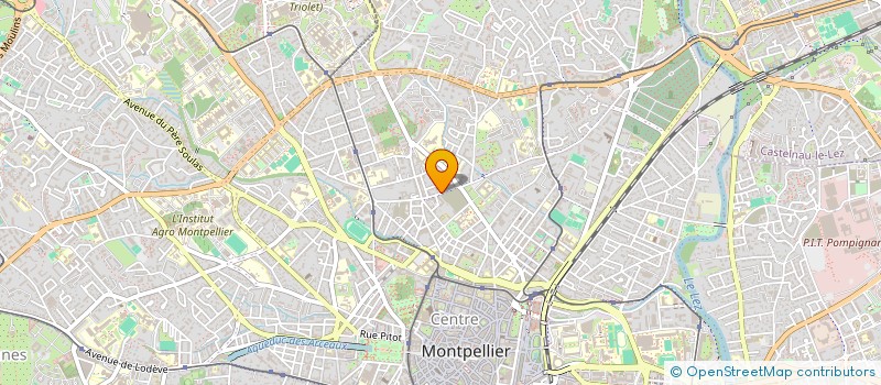 localisation de l'entreprise MADAME JESSICA LUCAS  MONTPELLIER