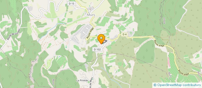 localisation de l'entreprise MADAME JESSICA LUNA  MURS