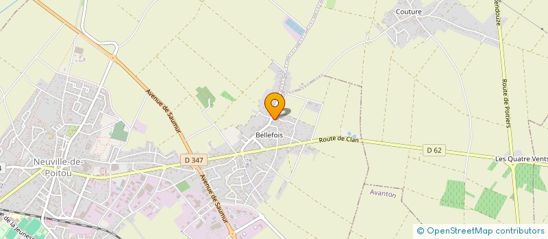 localisation de l'entreprise MADAME JESSICA MACHELE  VOUZAILLES