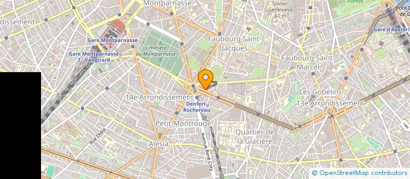 localisation de l'entreprise MADAME JESSICA MAGALY LUANGRATH  PARIS