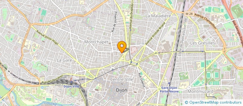 localisation de l'entreprise MADAME JESSICA MAILLOT  DIJON