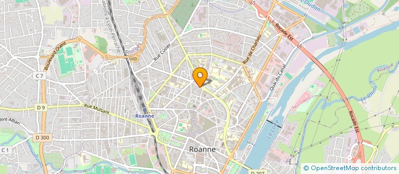 localisation de l'entreprise MADAME JESSICA MAIRE  ROANNE