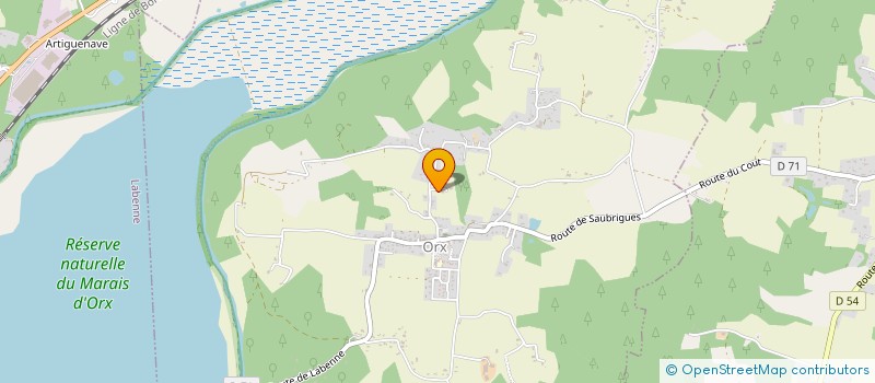 localisation de l'entreprise MADAME JESSICA MAIRET  ORX