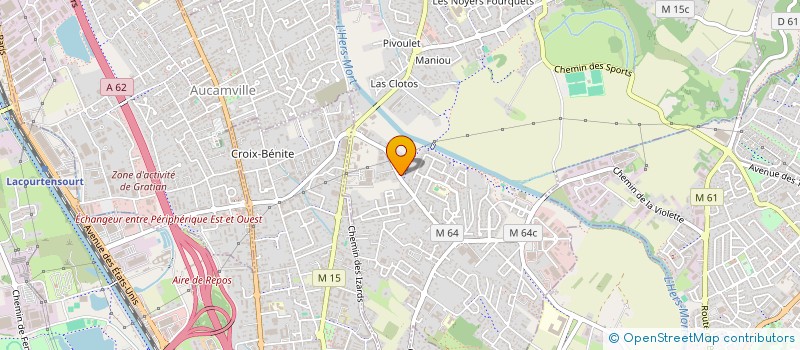 localisation de l'entreprise MADAME JESSICA MARAVAL  LAUNAGUET