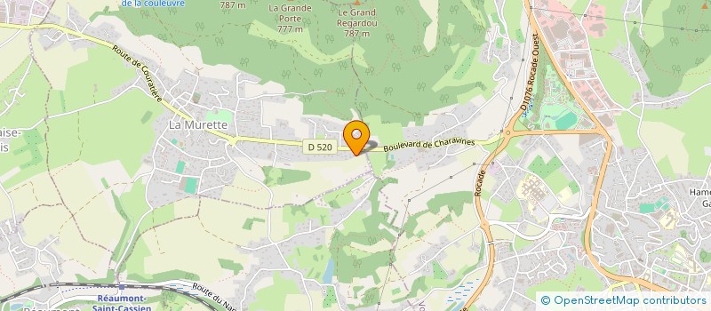 localisation de l'entreprise MADAME JESSICA MARCHAND  LA MURETTE