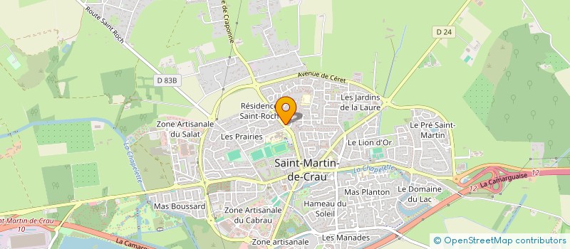 localisation de l'entreprise MADAME JESSICA MARCHAND à SAINT-MARTIN-DE-CRAU