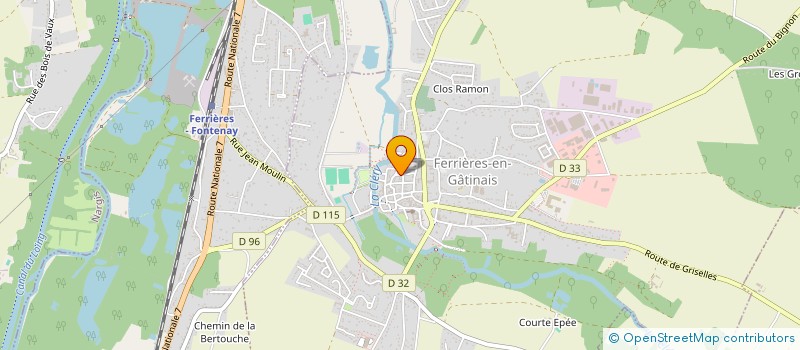 localisation de l'entreprise MADAME JESSICA MARCON à FERRIERES-EN-GATINAIS