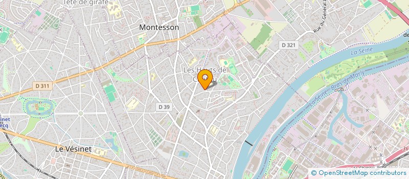 localisation de l'entreprise MADAME JESSICA MARIA CAMMAROTO  CHATOU