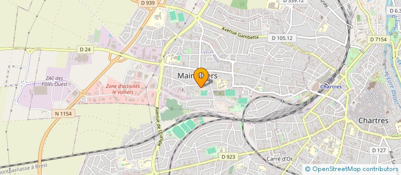 localisation de l'entreprise MADAME JESSICA MARIE à MAINVILLIERS