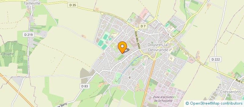 localisation de l'entreprise MADAME JESSICA MARIE  DOUVRES-LA-DELIVRANDE