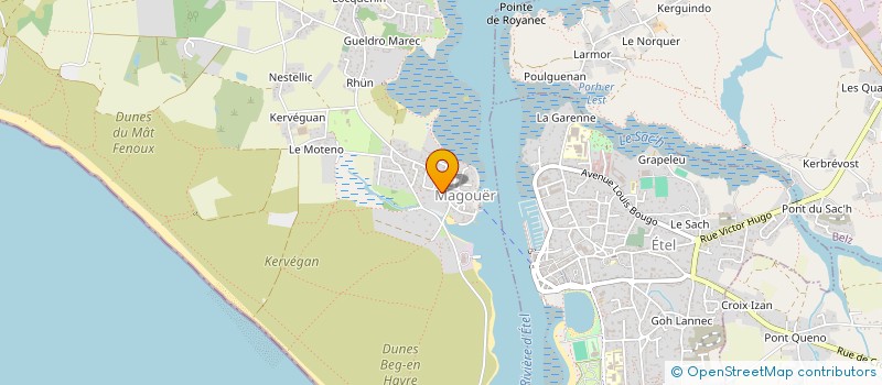 localisation de l'entreprise MADAME JESSICA MARINHO DA COSTA  PLOUHINEC