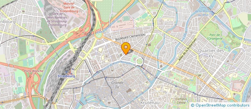localisation de l'entreprise MADAME JESSICA MARMIER  STRASBOURG