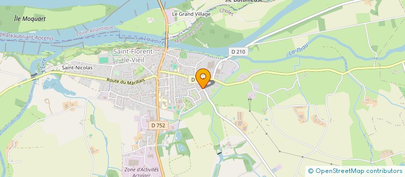 localisation de l'entreprise MADAME JESSICA MARTIN  MAUGES-SUR-LOIRE