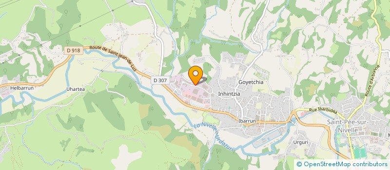 localisation de l'entreprise MADAME JESSICA MARTIN à SAINT-PEE-SUR-NIVELLE