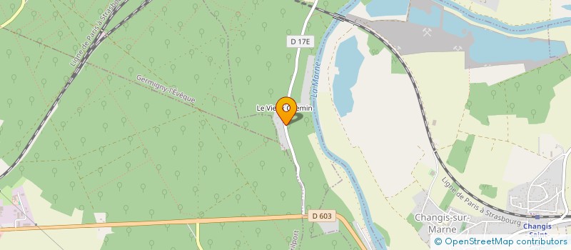 localisation de l'entreprise MADAME JESSICA MARTIN  ARMENTIERES-EN-BRIE