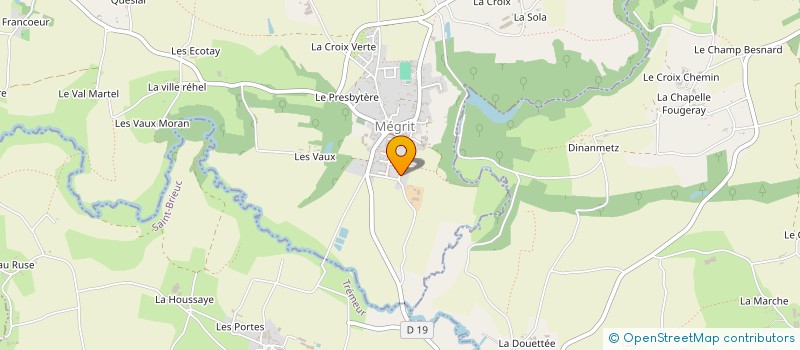 localisation de l'entreprise MADAME JESSICA MARTINEAU à MEGRIT